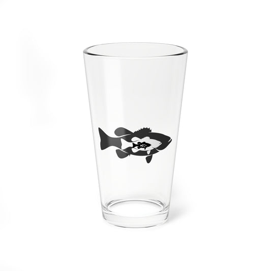 Bass Fishing Mixing Glass – Shaker and Serving Cup