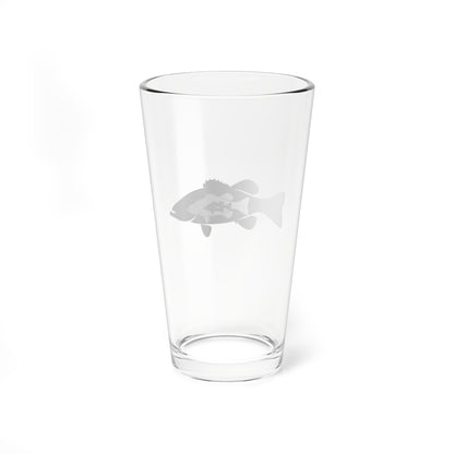 Bass Fishing Mixing Glass – Shaker and Serving Cup