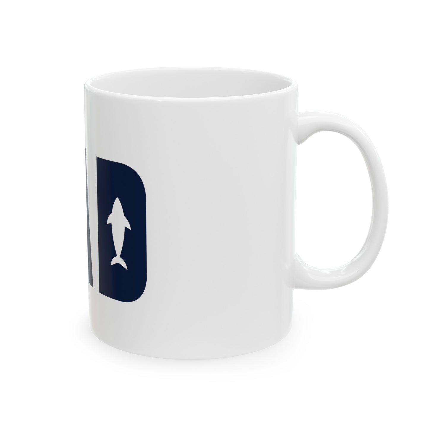 #1 Dad Fishing-Themed Mug – Personalized Father's Day Gift