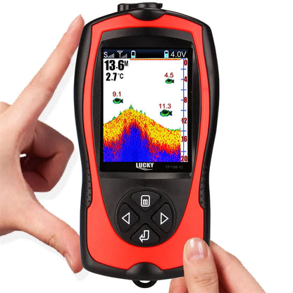 LUCKY Rechargeable Wireless Sonar Fish Finder