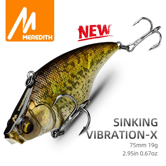 MEREDITH VIBRATION Sinking Crankbait - Fishing Lure Essentials