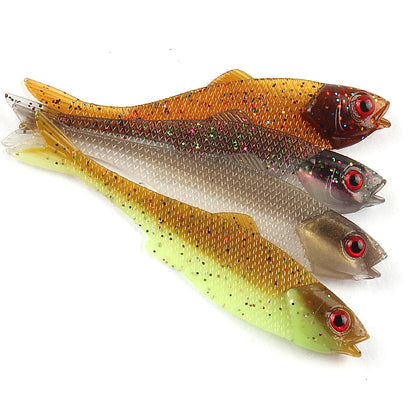 Supercontinent Filet Fishing Swimbait Plastics Set of 10