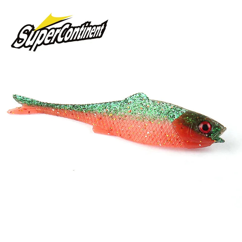 Supercontinent Filet Fishing Swimbait Plastics Set of 10