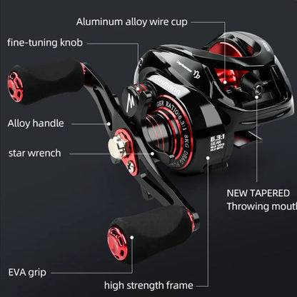 SHIMANO Baitcasting Fishing Reel Casting