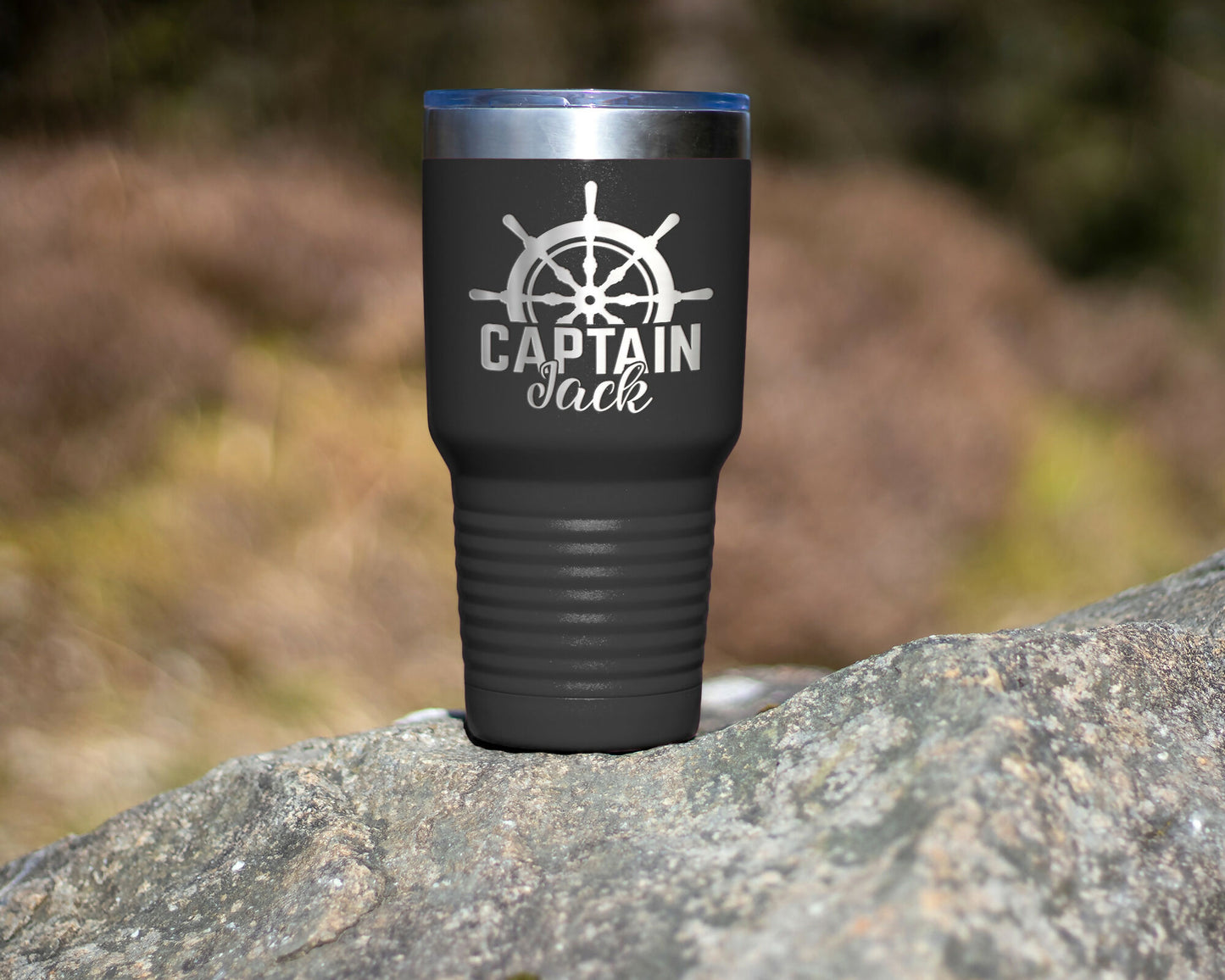 Personalized Captain First Mate 30oz tumbler Boating gifts