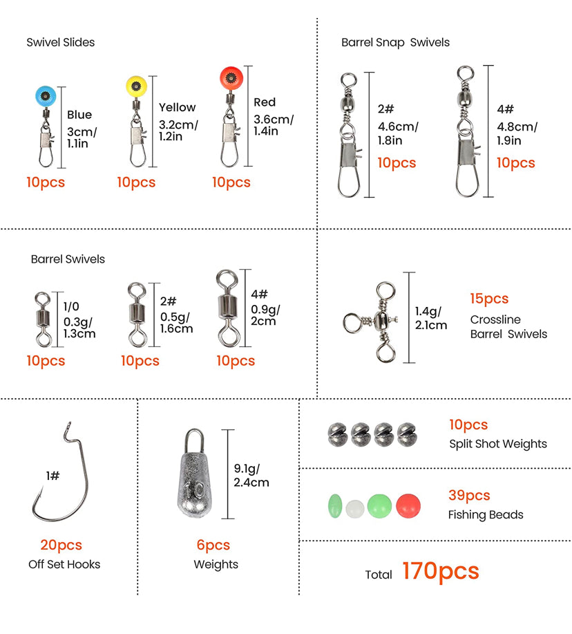 Champion Freshwater Terminal Tackle Set